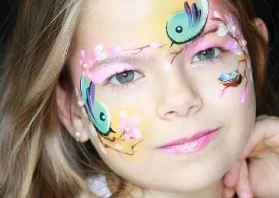 girls face painting Langley