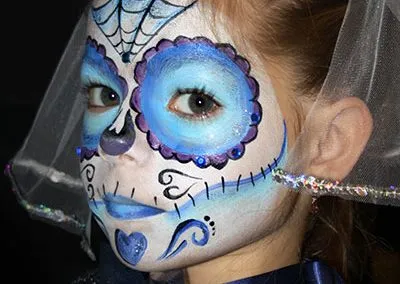 Halloween face painting Surrey