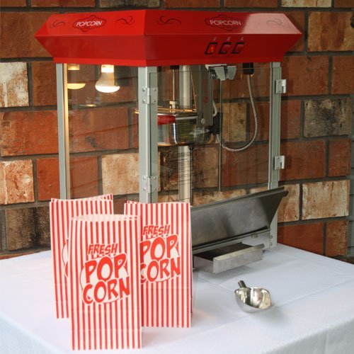 popcorn machine and supplies