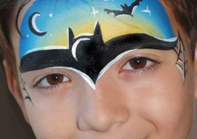batman face painting