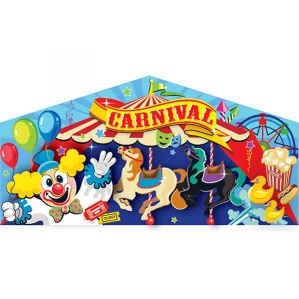 carnival art panel for interchangeable theme inflatable