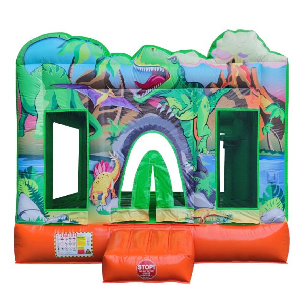 dinosaurs bouncy castle 13x13 for sale