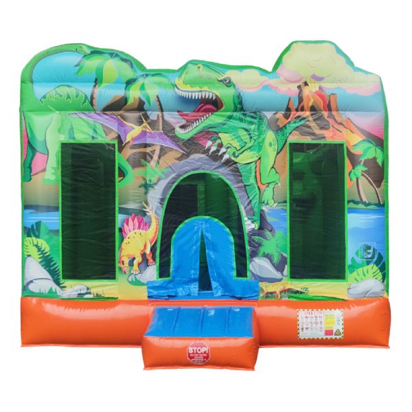 dinosaurs bouncy castle 15x15 for sale