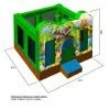 dinosaurs bounce house 15x15 sizes