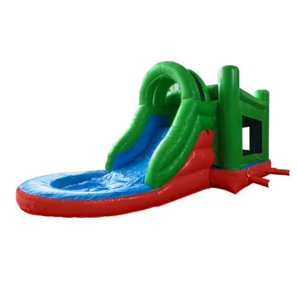 dinosaur bouncy castle waterslide