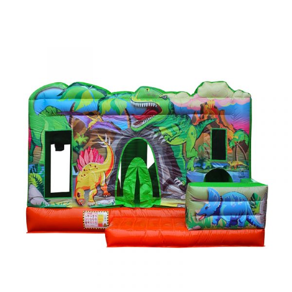 dinosaur combo bouncy castle surrey