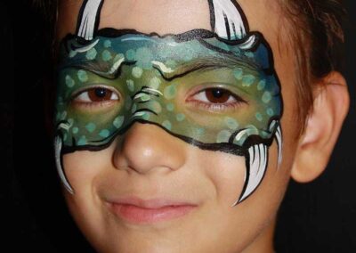 dinosaurs face painting