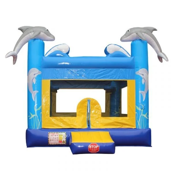 dolphin inflatable front view