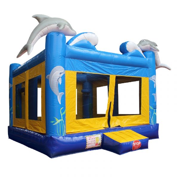 dolphin bouncy castle
