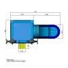 dolphin waterslide combo sizes