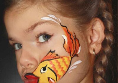 fish face painting