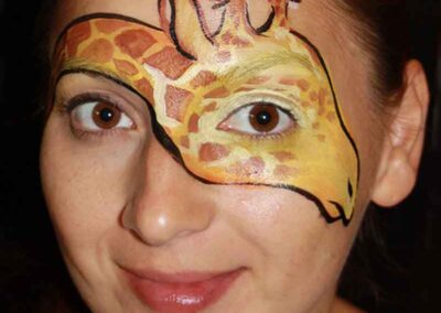 giraffe face painting