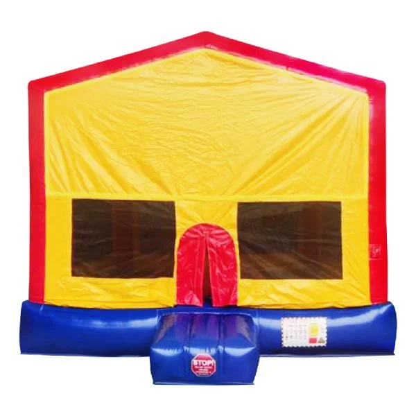 bouncy castle front view