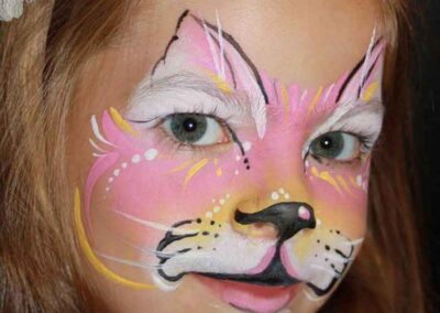kitty cat face painting