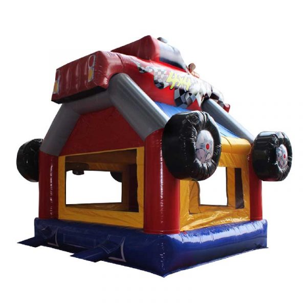 monster truck bouncy castle