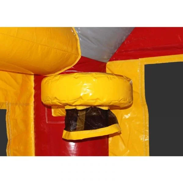 bouncy castle basketball hoop