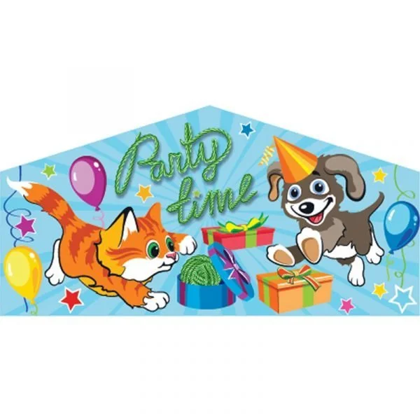 party time art panel for interchangeable theme inflatable