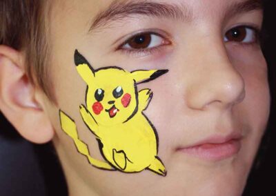 pikachu face painting
