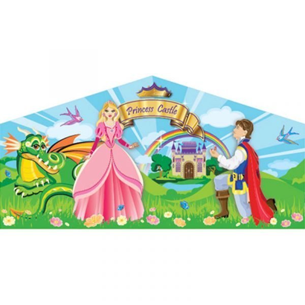 princess art panel for interchangeable theme inflatable