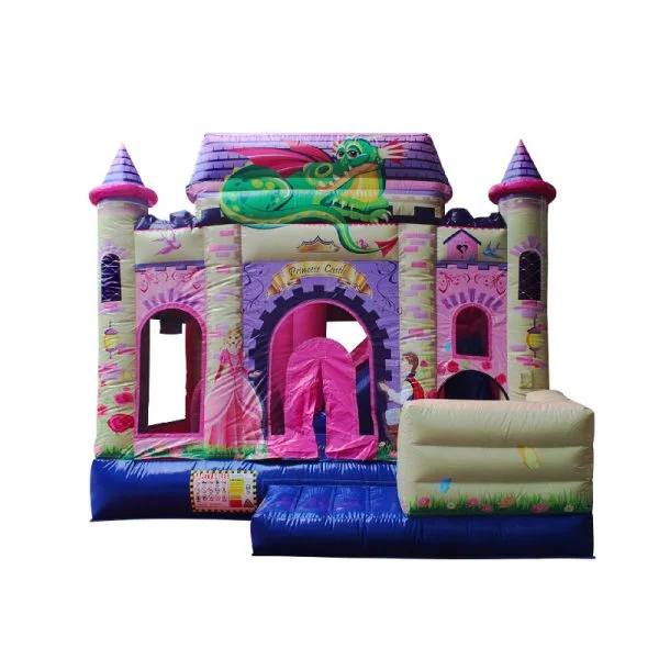 princess combo bouncy castle 13x13 for sale