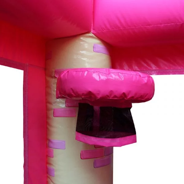 bouncy castle basketball hoop