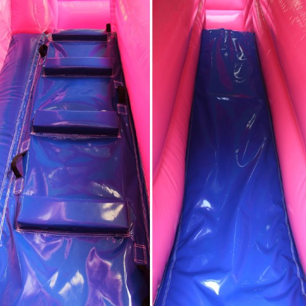 inflatable with a slide