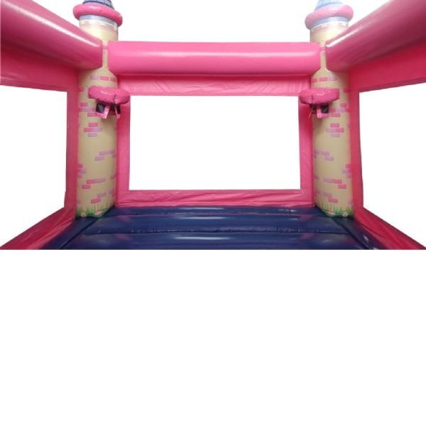 princess bouncy castle interior
