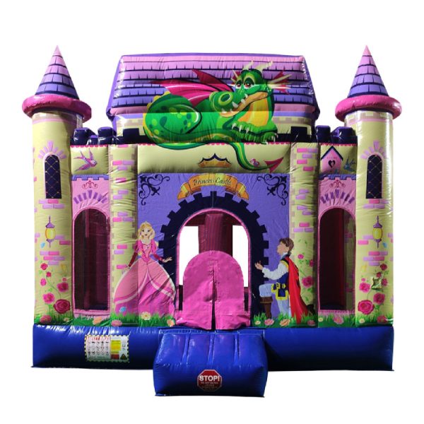 princess bouncy castle 15x15 for sale