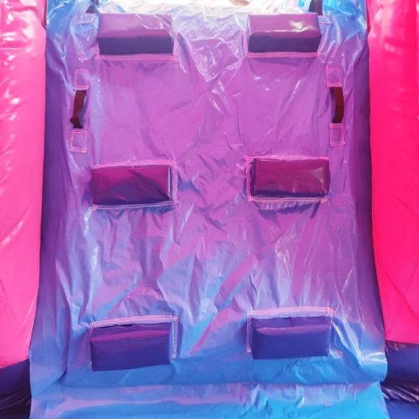 bouncy castle climbing wall