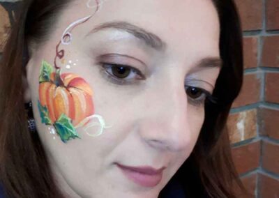 pumpkin face painting
