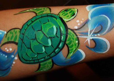 sea turtle face painting