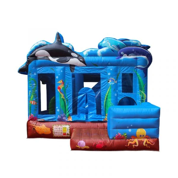 sea combination bouncy castle rental sale