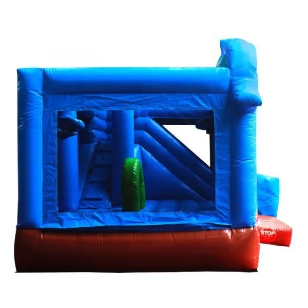 sea combo bouncy castle side view