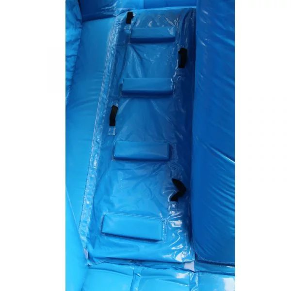 bouncy castle with a slide