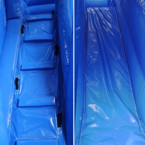 inflatable with a slide