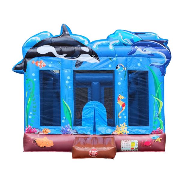 sea bouncy castle 15x15 for sale