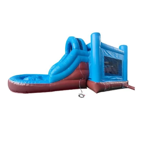 inflatable with waterslide