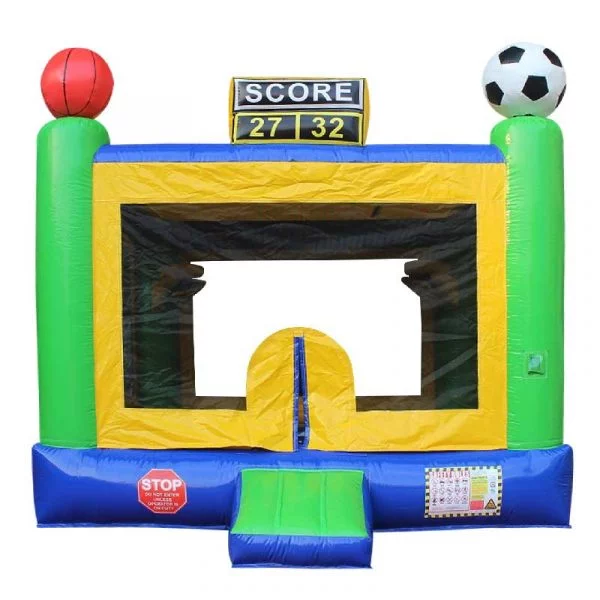 sports inflatable front view