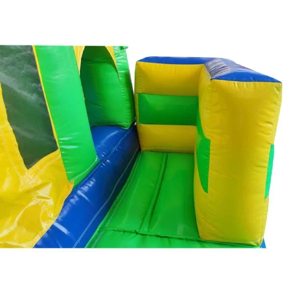 bouncy castle slide stop wall