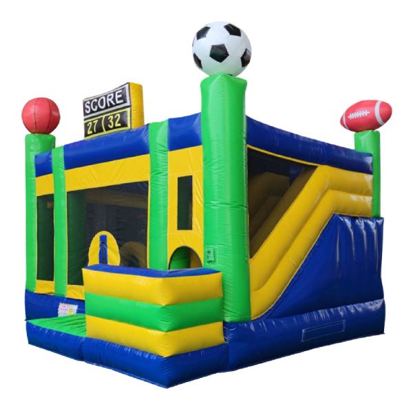 sports combo bouncy castle 15x17 rental sale