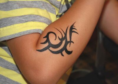 tattoo face painting