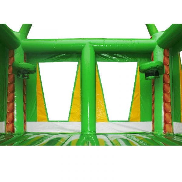 tropical bouncy castle interior