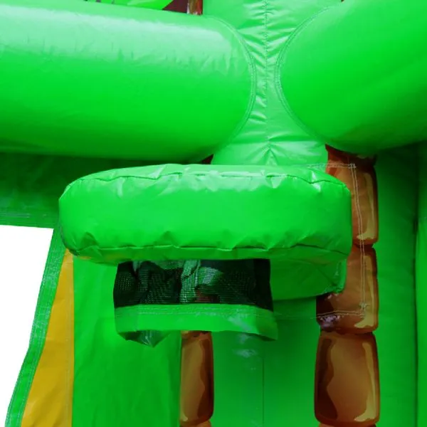 bouncy castle basketball hoop