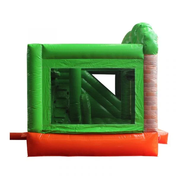 zoo combo bouncy castle 13x13 side view