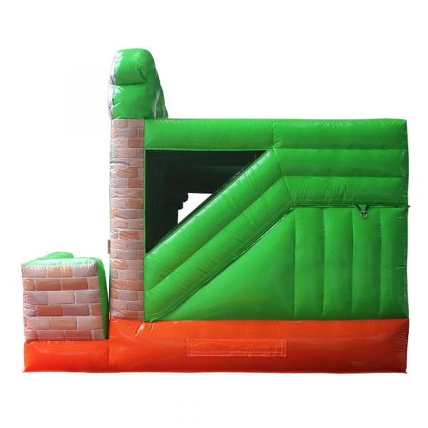 zoo combo bouncy castle 13x13 side view