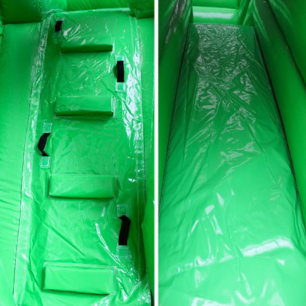 bouncy castle with a slide