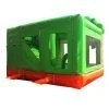 zoo combo bouncy castle 15x17 rear view